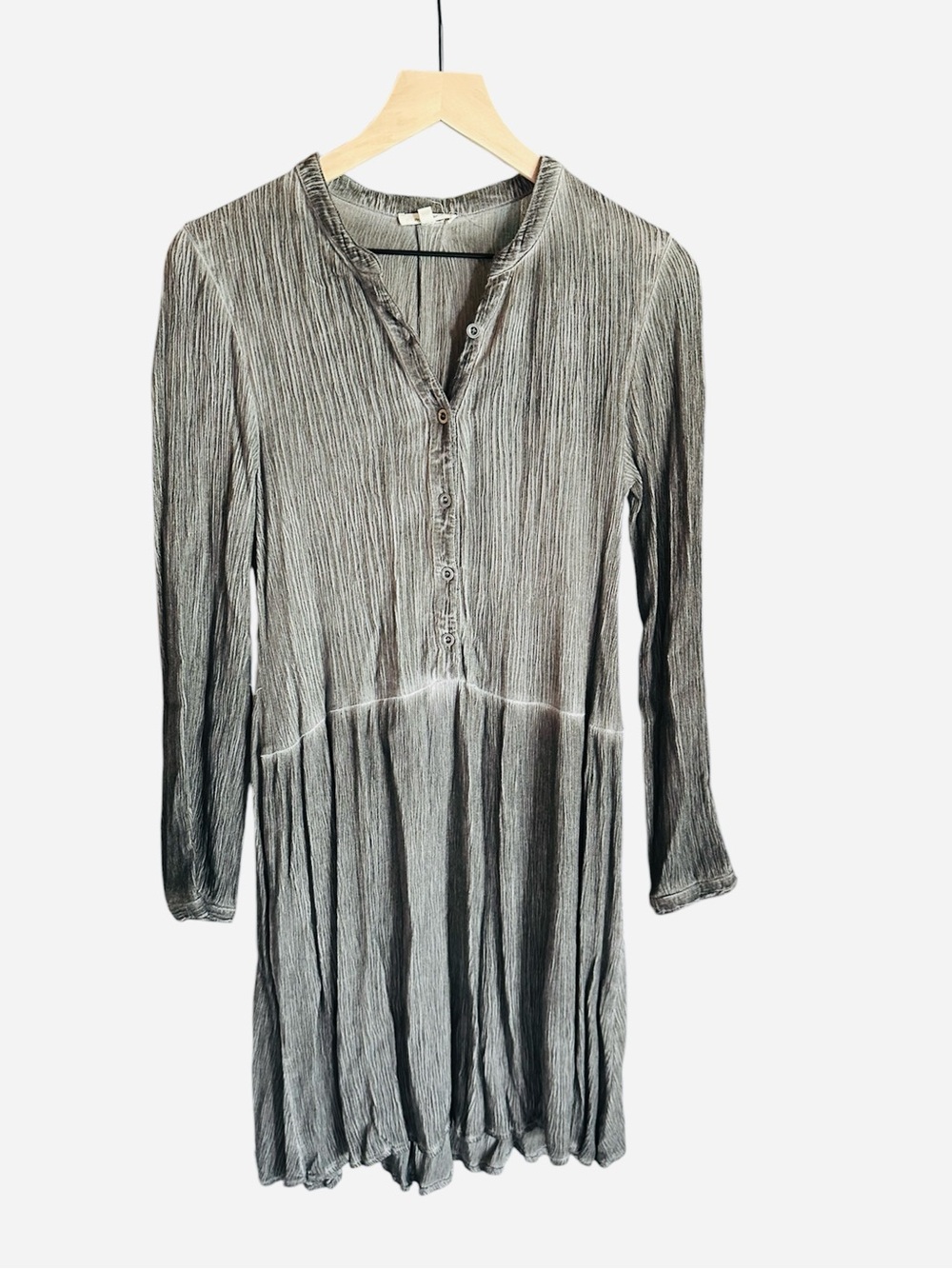Mystree Charcoal Mineral Wash Dress S